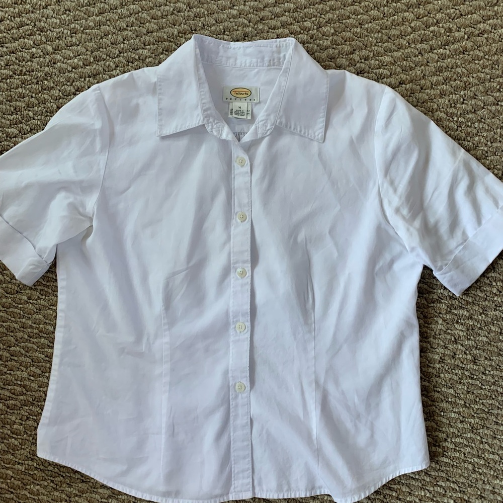 Talbots Button Down Blouse - image 2